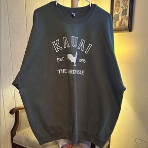 Gildan Olive Green Kauai Sweatshirt